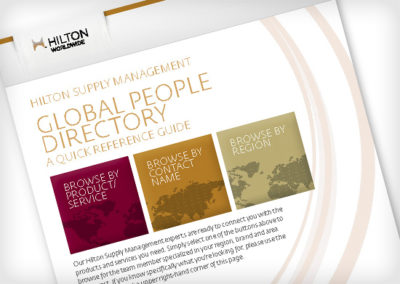 Hilton Supply Management Global People Directory